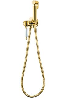 Гигиенический душ Boheme Imperiale 435 со смесителем золото